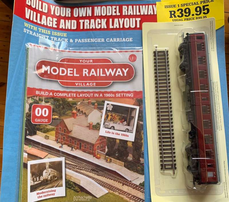 Your model railway village set