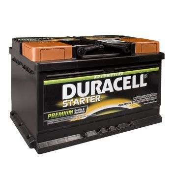Duracell 652 12v 72ah Car battery
