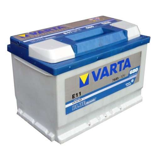 Varta E11/652 12v 74Ah 680cca RHP Car Battery