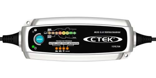 CTEK MXS5.0 TEST & CHARGE - 12V 5A Battery Charger