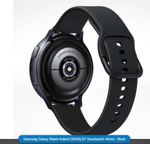 Samsung Galaxy Watch Active2 (R830) BT smartWatch 40mm - Black