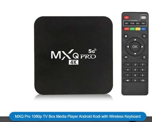 MXQ Pro  TV Box Media Player Android with Wireless Keyboard