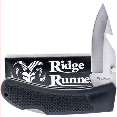 Ridge Runner Pocket Knife with Gut Hook and Skinner