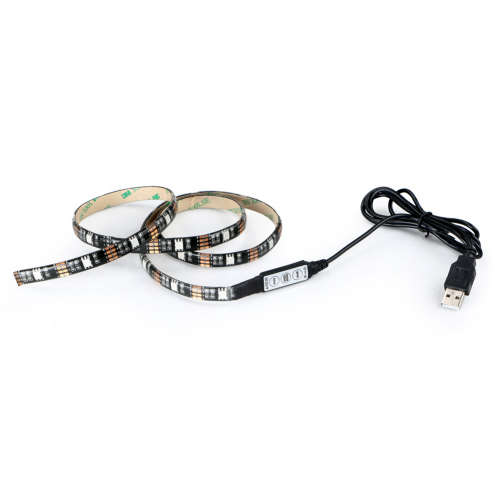 High Efficiency USB LED Strip 5V Bias Lighting for HDTV Backlighting RGB - Local Stock- Free Shippin