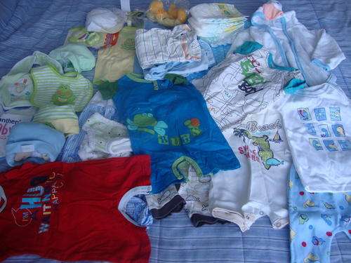 BABY BOY 0-3 AND 3-6 M MIXED LOT