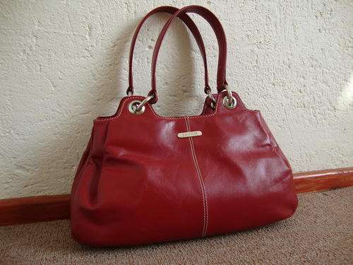 Genuine Leather Calvin Klein Handbag