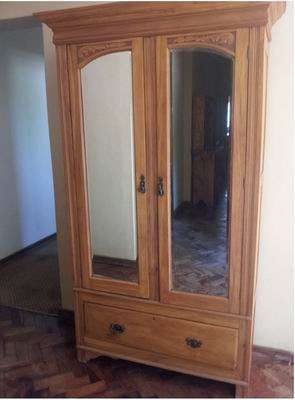 Satinwood wardrobe
