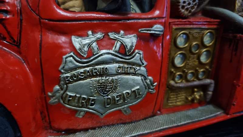 GUILLERMO FORCHINO ART-THE FIRE ENGINE-50%