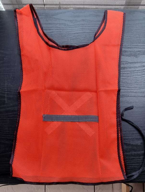REFLECTIVE SAFETY BIBS - ONE SIZE FITS ALL