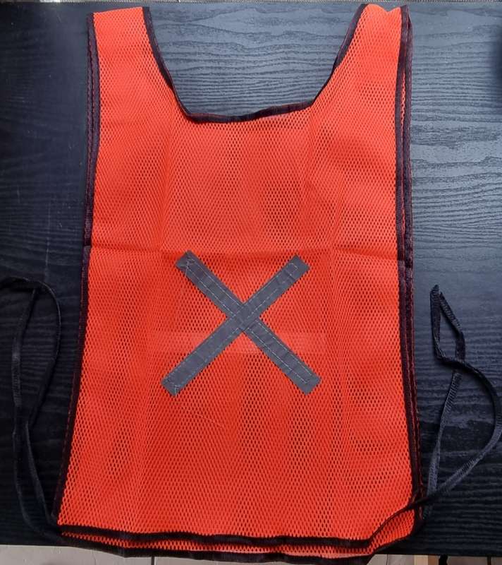 REFLECTIVE SAFETY BIBS - ONE SIZE FITS ALL