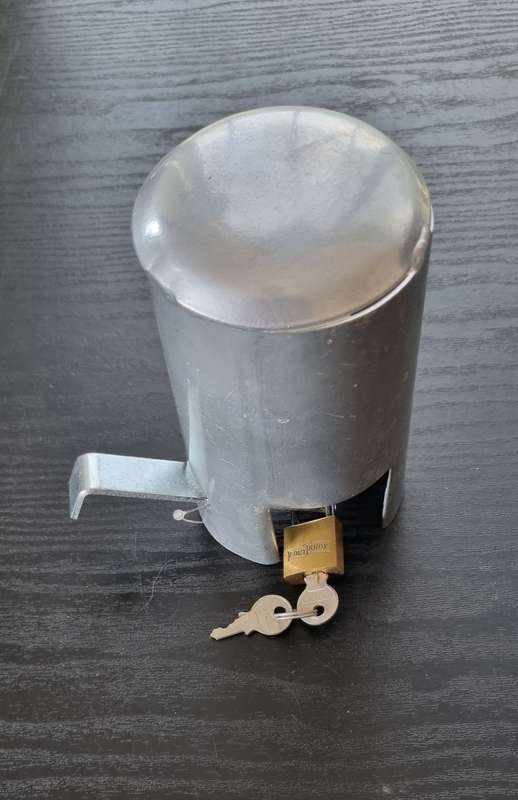 Galvanised Water Tap Lock