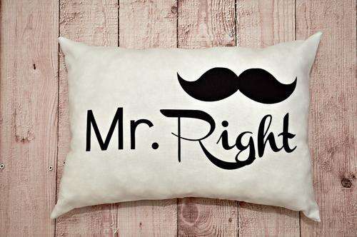 Mr Right Scatter Cushion