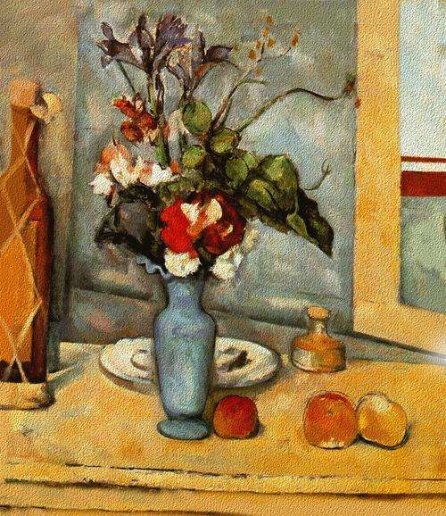 BLUE VASE - STUNNING  PRINT OF BEAUTIFUL ARTWORK