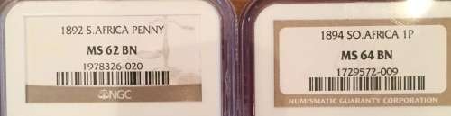 1892 and 1894 1P