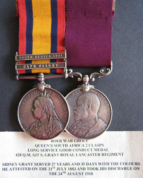 QSA and LSGC medal