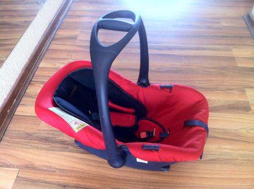 Carrier and seat insert for pram