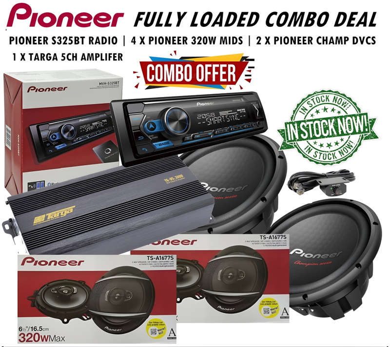 Fully Loaded Pioneer Car Sound System