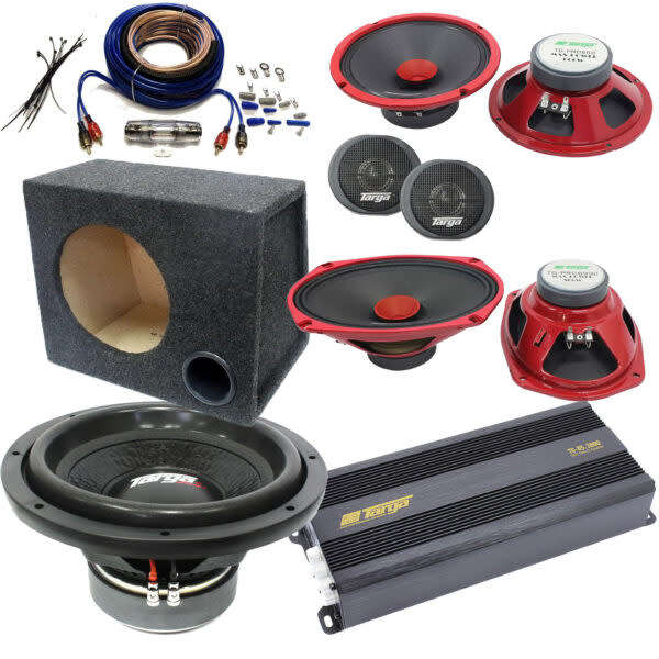 Latest Generation Professional Targa Car Sound Starter Pack