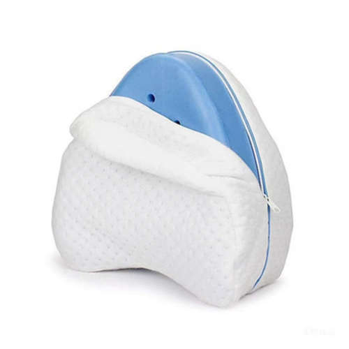 Multifunctional memory foam punching slow rebound cotton portable health care heart shaped leg pillo
