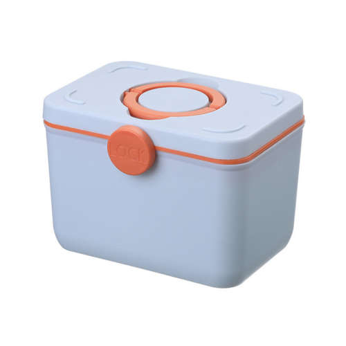 Medicine Box Household Large-Capacity Family Medicine Storage Box Medicine Small First Aid Kit Emerg