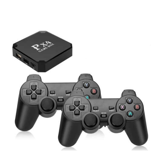 PX4 Retro Game Console 3000+ Games HD Emulator 2.4G Wireless Dual Joystick Support HD/AV Out
