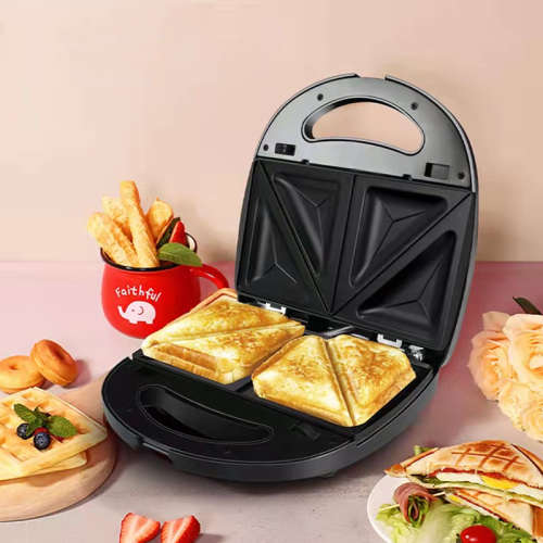 Three-in-one Sandwich Maker, Toaster, Multifunctional Sandwich Breakfast Maker
