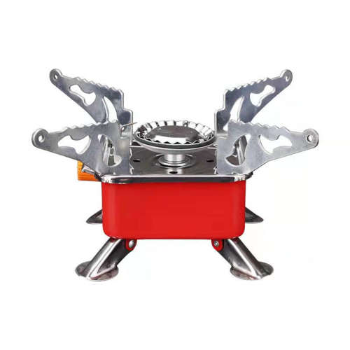 Outdoor mini small square stove gas stove portable cassette stove camping stove picnic cooker