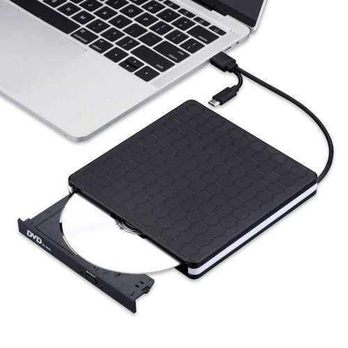 DVD Drive for Laptop, Portable High-Speed USB 3.0 CD Burner/DVD Reader Writer for PC Desktops, Compa