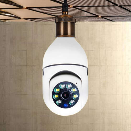 1080P E27 PTZ Camera IP Camera WiFi Camera Motion Auto Tracking Digital Zoom Two Way Talk Full Color
