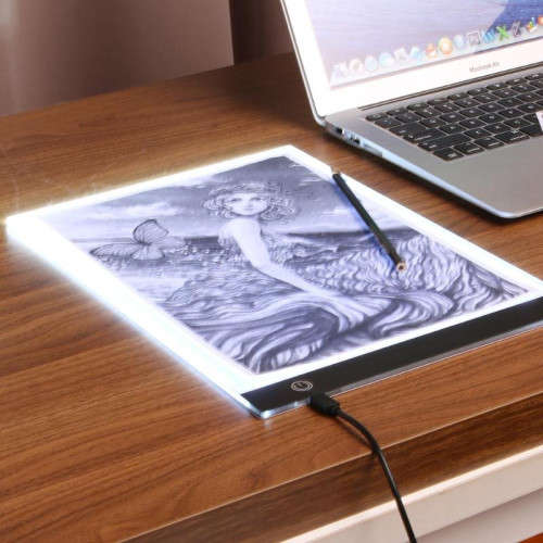 LED drawing board drawing and copying light box stepless dimming digital tablet