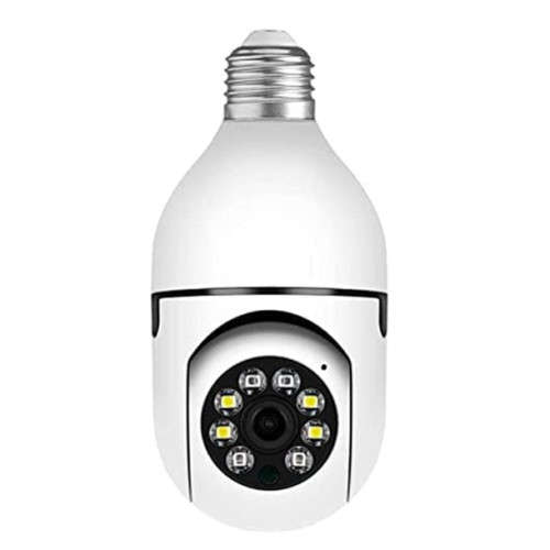 E27 Light Bulb Camera WiFi  Camera Outdoor 360 Panoramic Camera Smart Home Security Wireless Camera