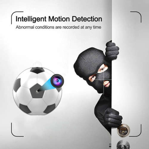 1080P Full HD Football Mini Spy Hidden Camera Motion Detection Night Vision Camcorder