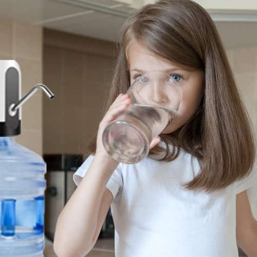Water Bottle Pump Automatic Water Dispenser Portable Electric Drinking Water Pump for Home Kitchen