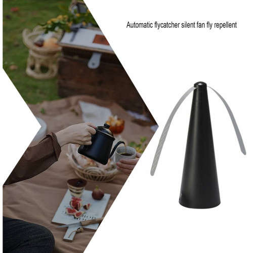 Repellent Fan for Tables Indoor Outdoor Meal Portable Table Fly Fan Keep Flies Away from Your Food