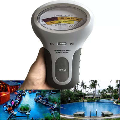 Portable Digital Monitor Ph Water Tester Meter Analysis Chlorine Swimming Pool Test Kit