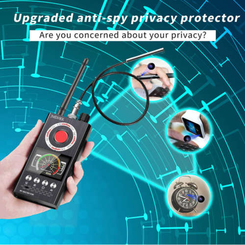 K68 RF Signal Detector Anti-Spy Camera GSM Audio Bug GPS Finder Scanner Tracker