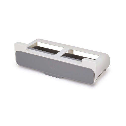 Condiment Bottle Rack Wall Mount Under Cabinet Condiment Rack Organizer Kitchen Grey