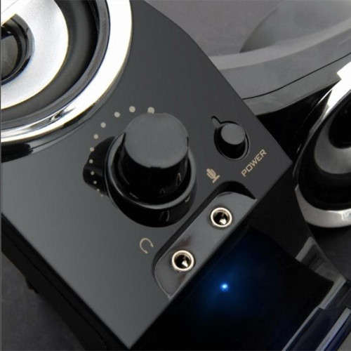 CAMAC CMK-878 USB Power Portable Music Speaker for PC / Laptop  Black