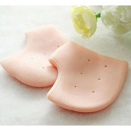 Silicone Heel Protector Foot Pad Moisturizing Gel Heel Socks Cracked Foot Skin Care