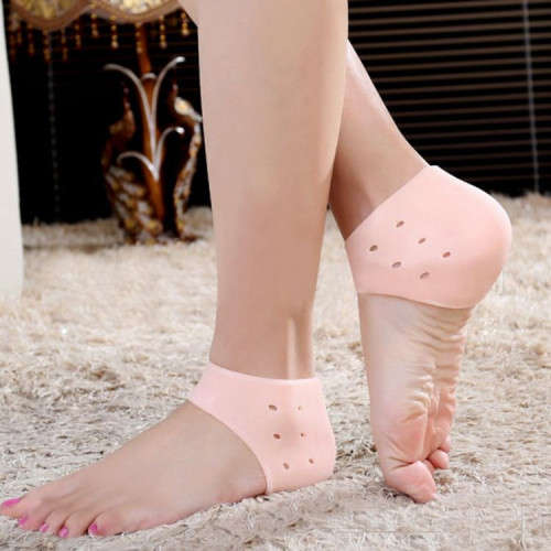 Silicone Heel Protector Foot Pad Moisturizing Gel Heel Socks Cracked Foot Skin Care