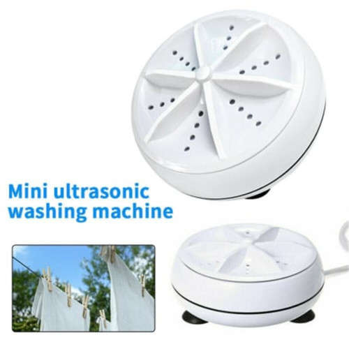 Portable Ultrasonic Turbine Washing Machine Convenient For Travel Home Business Trip