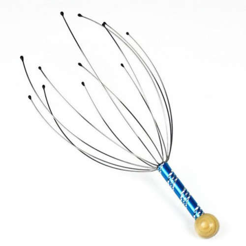 Octopus Head Massager Head Grab Stimulate Body Circulation Massager