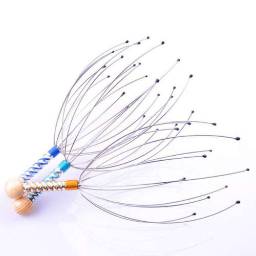 Octopus Head Massager Head Grab Stimulate Body Circulation Massager