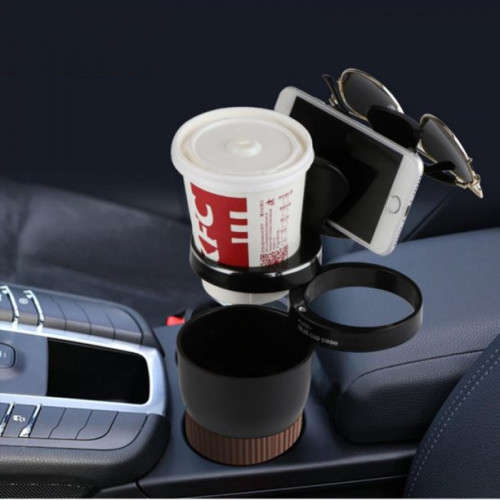 Adjustable auto multi cup holder compact design and modern style 5 in 1 holder