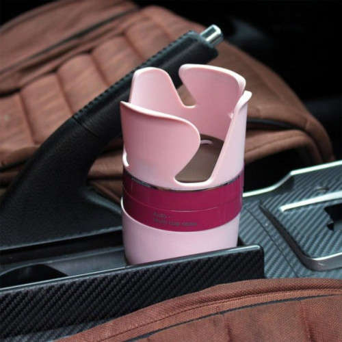 Adjustable auto multi cup holder compact design and modern style 5 in 1 holder