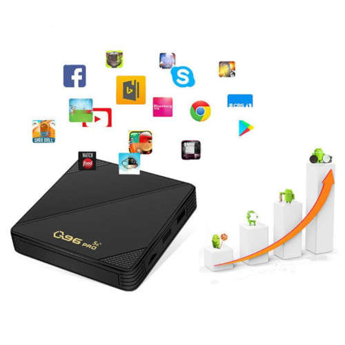 Q96 Pro Smart TV Box Wireless TV Dual Band 2GB+16GB Set Top Box High Speed TV IPTV Box