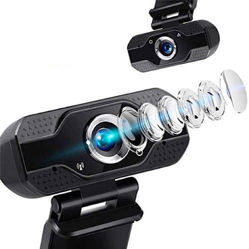X52 1080P Computer Webcam Camera for Courses, Live Streaming, Meetings, Gaming