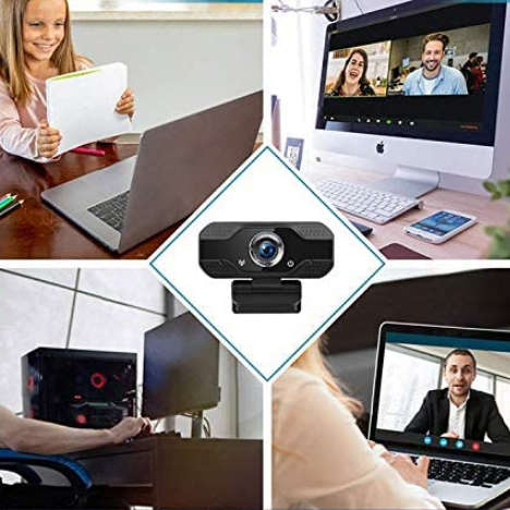 X52 1080P Computer Webcam Camera for Courses, Live Streaming, Meetings, Gaming