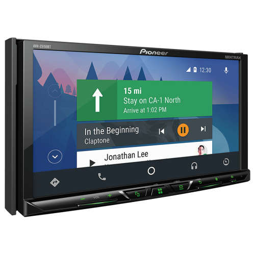 Pioneer DMH-Z5150BT Bluetooth In-Dash Digital Media Receiver With Touchscreen