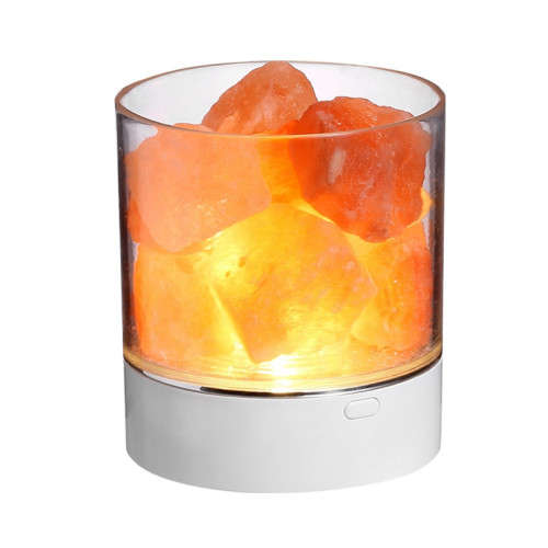 Himalaya Zout Lamp Rock Natuurlijke Kristal Kleine Ionische Steen Night Bed Licht